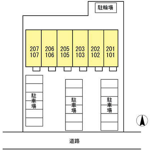 Ｄーｒooｍ大崎 107｜愛知県豊川市大崎町小林(賃貸アパート1LDK・1階・36.39㎡)の写真 その21