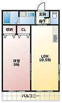 ブロードタウン大崎E棟 101 ｜ 愛知県豊川市大崎町宮之坪71-1（賃貸アパート1LDK・1階・45.00㎡） その2