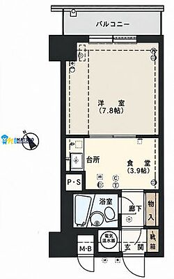 間取り コープ野村万代 10階/-