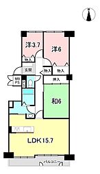 間取図画像 3LDK