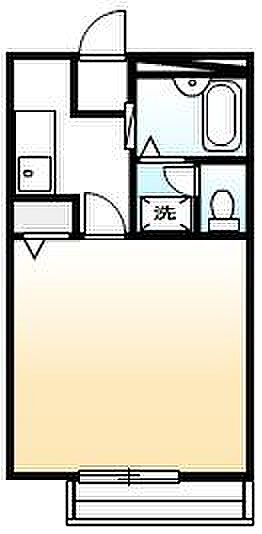 アネックスＤＡＴＥ 101号室｜広島県福山市西深津町4丁目(賃貸アパート1K・1階・23.77㎡)の写真 その2