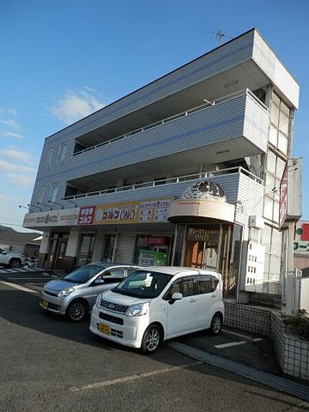 グレースマンションＯＮＯ ｜岡山県笠岡市富岡(賃貸マンション2DK・3階・53.80㎡)の写真 その1