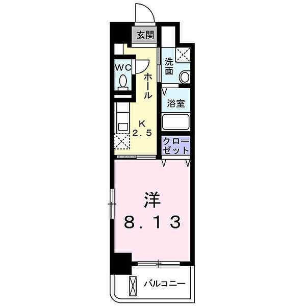 モダン・ハーモニー 304｜広島県福山市南蔵王町2丁目(賃貸マンション1K・3階・29.47㎡)の写真 その2