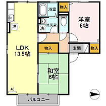 セジュールナカイ A棟 201 ｜ 広島県福山市松永町493-7（賃貸アパート2LDK・2階・57.98㎡） その2