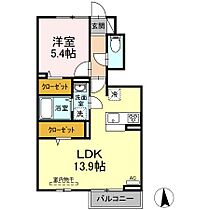 D-room桜町II 102 ｜ 広島県尾道市桜町5-27（賃貸アパート1LDK・1階・45.41㎡） その2