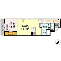 エクイティ高西 202 ｜ 広島県福山市高西町3丁目14-6（賃貸アパート1LDK・2階・41.95㎡） その2