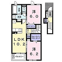 フィグ　キャッスル 202 ｜ 岡山県笠岡市茂平335番地6（賃貸アパート2LDK・2階・56.66㎡） その2