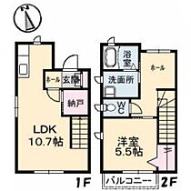 香川県高松市木太町3950-10（賃貸アパート1LDK・1階・52.90㎡） その2