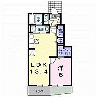 香川県高松市太田上町56番地5（賃貸アパート1LDK・1階・44.96㎡） その2