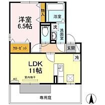 香川県高松市太田下町3020-10（賃貸アパート1LDK・1階・42.11㎡） その2