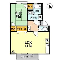 香川県高松市円座町1677（賃貸アパート1LDK・2階・48.50㎡） その2