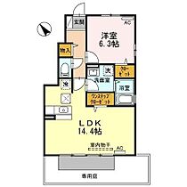 香川県高松市三谷町4877-1（賃貸アパート1LDK・1階・49.44㎡） その2