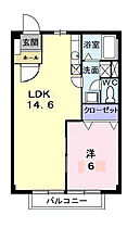 香川県高松市仏生山町甲977番地（賃貸アパート1LDK・2階・44.71㎡） その2