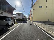 前面道路　公道幅員約６．１ｍ