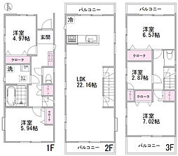 物件画像 足立区関原２丁目新築戸建