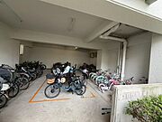 駐輪場があります。