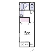 東京都品川区小山6丁目（賃貸アパート1R・1階・20.70㎡） その2