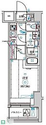 セジョリ高井戸II 3階1Kの間取り