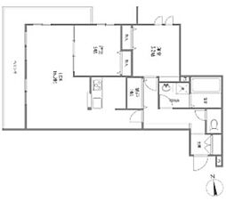 アルページュ久我山 3階3LDKの間取り