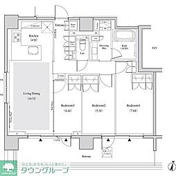 ザ・パークハビオ代々木 801