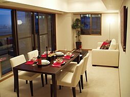 恵比寿ガーデンテラス弐番館 815 8階1LDKのリビング/ダイニング