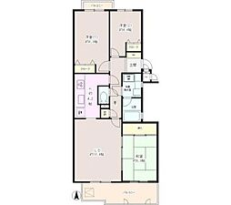 井の頭パーク・プラザ 1階3LDKの間取り