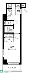フェニックス三軒茶屋 1Kの間取図画像