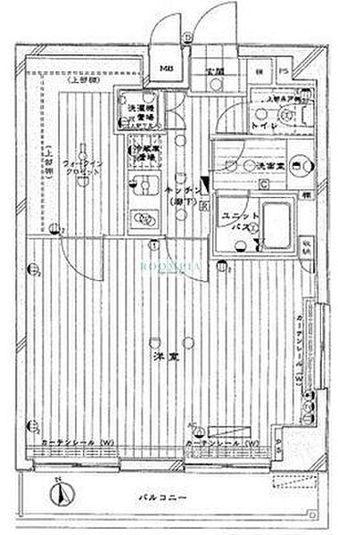 ルーブル野方弐番館 508｜東京都中野区野方６丁目(賃貸マンション1K・5階・40.50㎡)の写真 その2