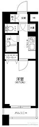 パレステュディオ池袋駅前 1Kの間取図画像