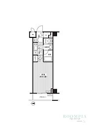 グランハイツ東新宿 1Kの間取図画像