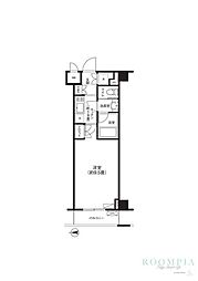 グランハイツ東新宿 1Kの間取図画像