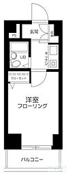 ダイホープラザ高田馬場2 1Kの間取図画像