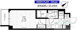 ステージグランデ江古田 1Kの間取図画像