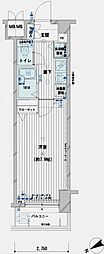 メインステージ野方駅前 1Kの間取図画像