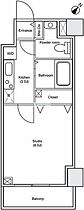 ベルペトラ 202 ｜ 東京都新宿区西落合１丁目（賃貸マンション1K・2階・25.47㎡） その2