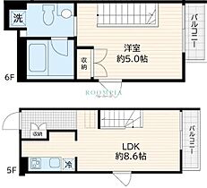 Fullea若松河田 501 ｜ 東京都新宿区河田町6-29（賃貸マンション1LDK・5階・40.50㎡） その2