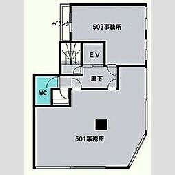 第一明ケ丘ビルの間取図画像