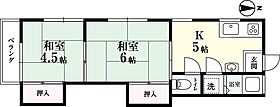 サガンメイト Ａ 7 ｜ 佐賀県佐賀市大和町大字川上（賃貸アパート2K・2階・34.28㎡） その2