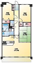 大阪府大阪市中央区谷町５丁目4-1（賃貸マンション3LDK・11階・71.65㎡） その2