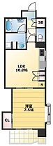 大阪府大阪市中央区瓦屋町３丁目（賃貸マンション1LDK・8階・40.55㎡） その2