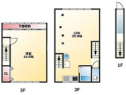 日本橋2丁目戸建て（貸家・住居） 2