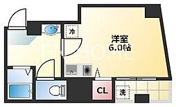 LMHILL'S堂ヶ芝 ワンルームの間取図画像