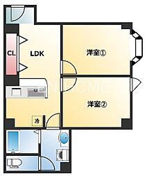 グランデュース難波桜川 4階/403