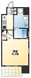 レジディア谷町 13階/1305