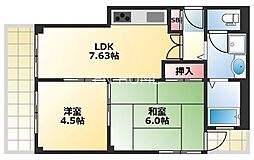 ベルビューレ 3階