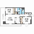 ラフェリーチェ難波5階18.8万円
