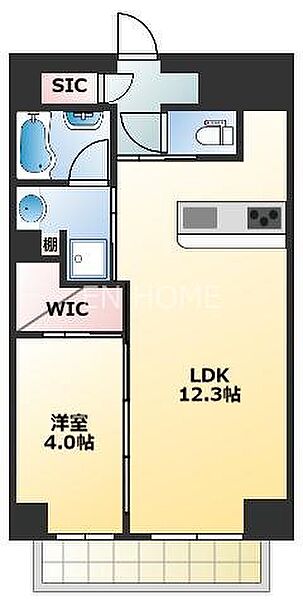 LEGALAND難波南 402｜大阪府大阪市浪速区敷津西２丁目(賃貸マンション1LDK・4階・38.92㎡)の写真 その2