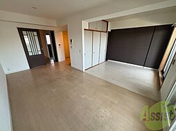 エクセル御崎公園ディアフィールド 4階1LDKのリビング/ダイニング