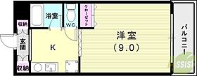 コパンジューヌIII  ｜ 兵庫県神戸市西区大津和3丁目（賃貸マンション1R・4階・28.08㎡） その2