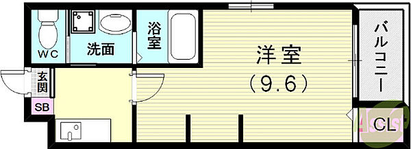 エヌエムサンカンテキャトフＤ棟 3FB｜兵庫県神戸市須磨区妙法寺字道正川(賃貸マンション1K・3階・27.16㎡)の写真 その2